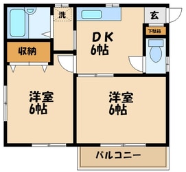 ノーブル成城の物件間取画像